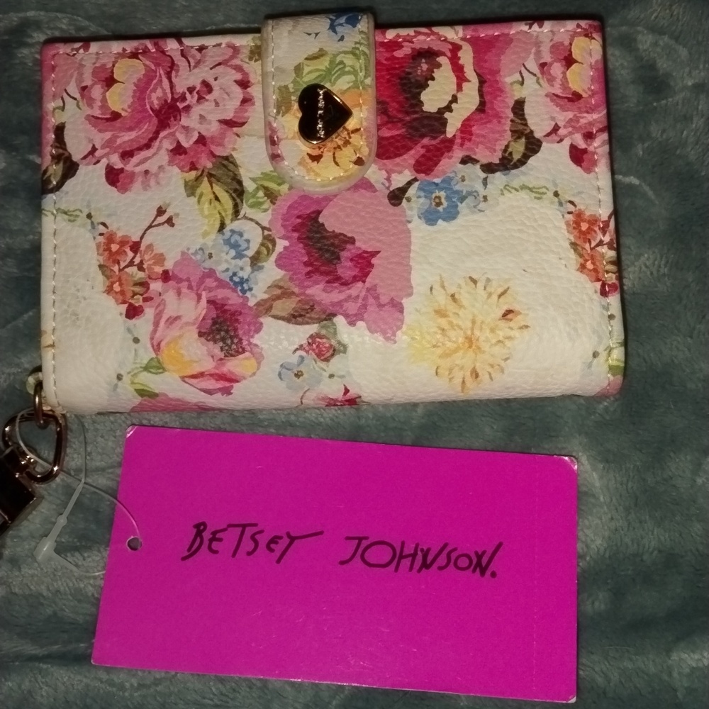 Betsey Johnson flap wallet